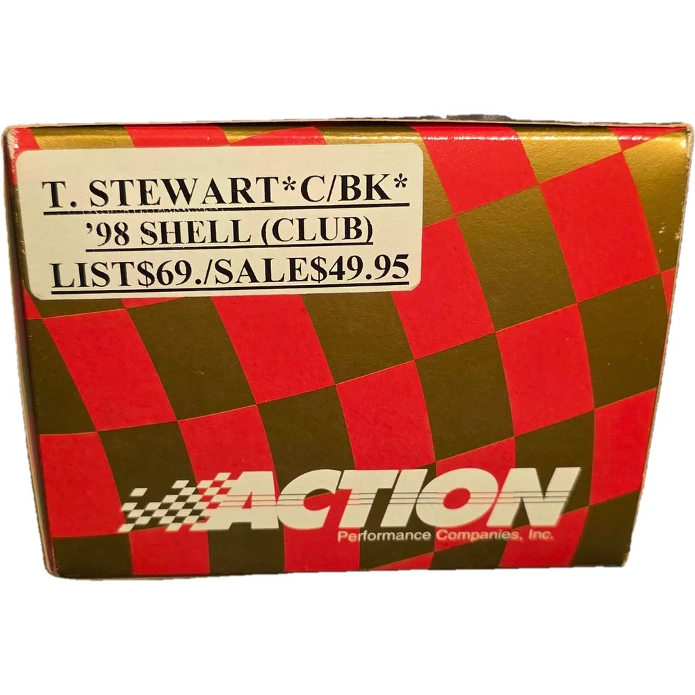 1998 Tony Stewart #44 Shell Pontiac Rookie Year 1/24 Action 1 of 1,500 bank